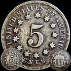 DETAILED! 1867 "IN GOD WE TRUST" US SHIELD NICKEL!