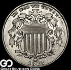 1883 Shield Nickel, Last Year Minted, Choice BU ** Free Shipping!