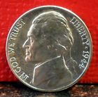 Beautiful GEM BU Silver 1944 D DDO-001 Jefferson War Nickel CONECA 1-O-I-CW