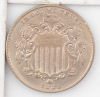 1883 Shield Nickel Five-Cent Piece *Z36