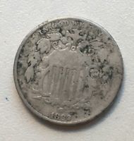 1883/2 shield nickel