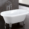 58-1/2" Abbott Acrylic Double Ended Tub...