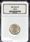 1883 NGC 63 CHOICE GOLDEN MINT... 