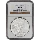 2008 American Silver Eagle - NGC MS70