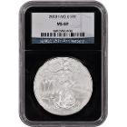 2008 American Silver Eagle - NGC MS69...