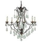 F1883/6BRB - Feiss - 6 Light Chandelier