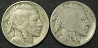 1916 D & 1916 S Buffalo Nickels