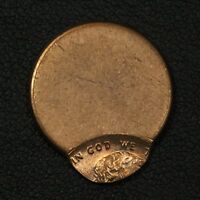 ND ND Offcenter Error Lincoln Memorial Cent Penny - Off Center
