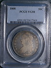 1808 BUST HALF DOLLAR CERTIFIED... 