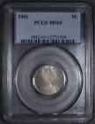 1901 LIBERTY NICKEL PCGS MS65 (N/R) 