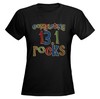 Completing 13.1 Rocks Marathon Women's Dark T-Shir