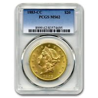 1883-CC $20 Liberty Gold Double Eagle...