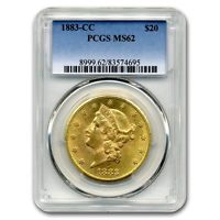 1883-CC $20 Liberty Gold Double Eagle...
