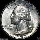 1952 D SILVER WASHINGTON QUARTER 1932 ~ 1998