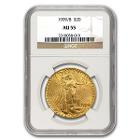 1909/8 $20 St. Gaudens Gold Double...