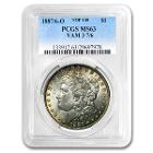 1887/6-O Morgan Dollar MS-63 PCGS...