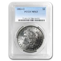 1883-O Morgan Dollar MS-63 PCGS