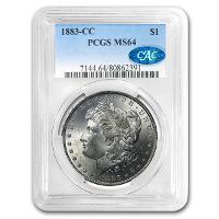 1883-CC Morgan Dollar MS-64 PCGS CAC