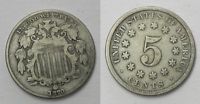 1870 Shield Nickel, VG