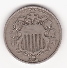 1868 Shield Nickel, no rays - Christmas gift (for you or someone else!)