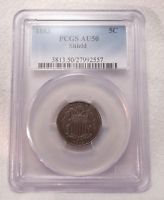 1883 Shield Nickel CERTIFIED PCGS AU 50  5-Cents