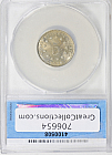 1883/2 Shield Nickel FS-304 Die 4 ANACS MS-65 Online Coin Auction at GreatCollections