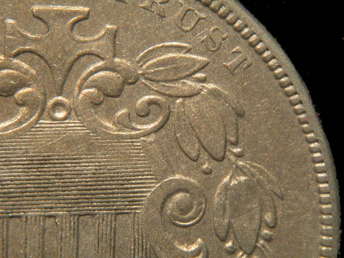 engraved leaf