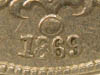 1869 Narrow Date